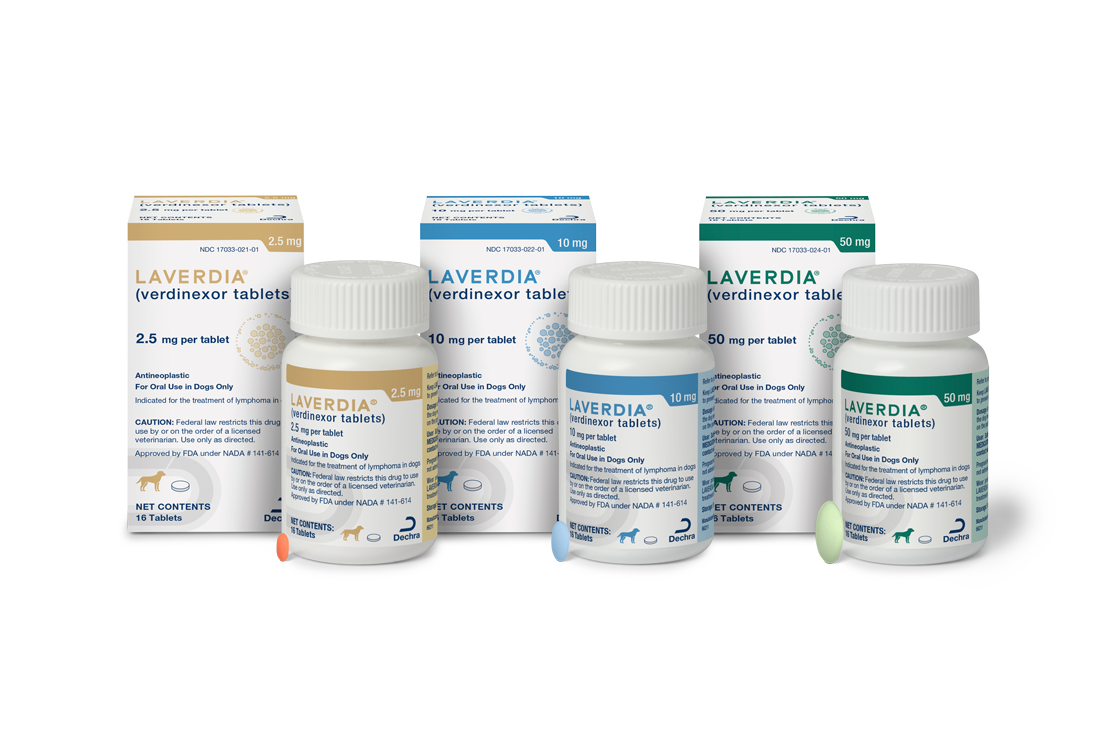 Laverdia cartons and bottles